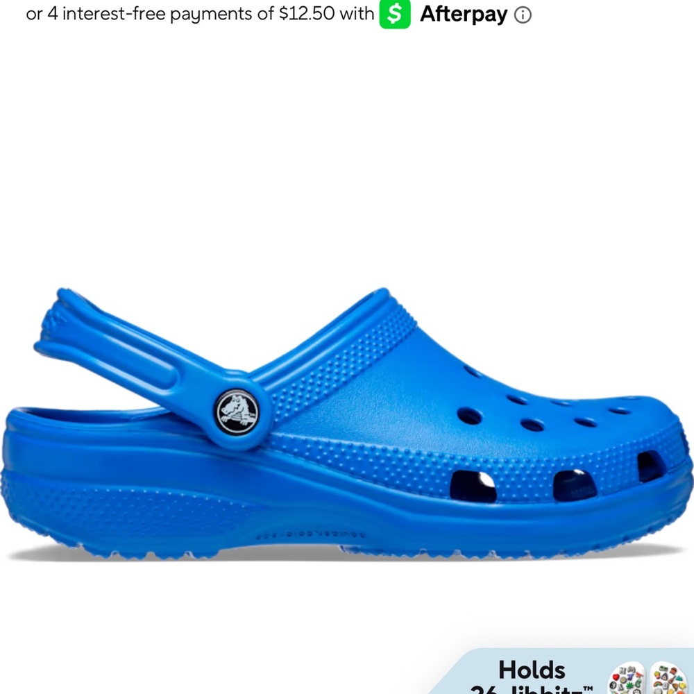 blue crocs
